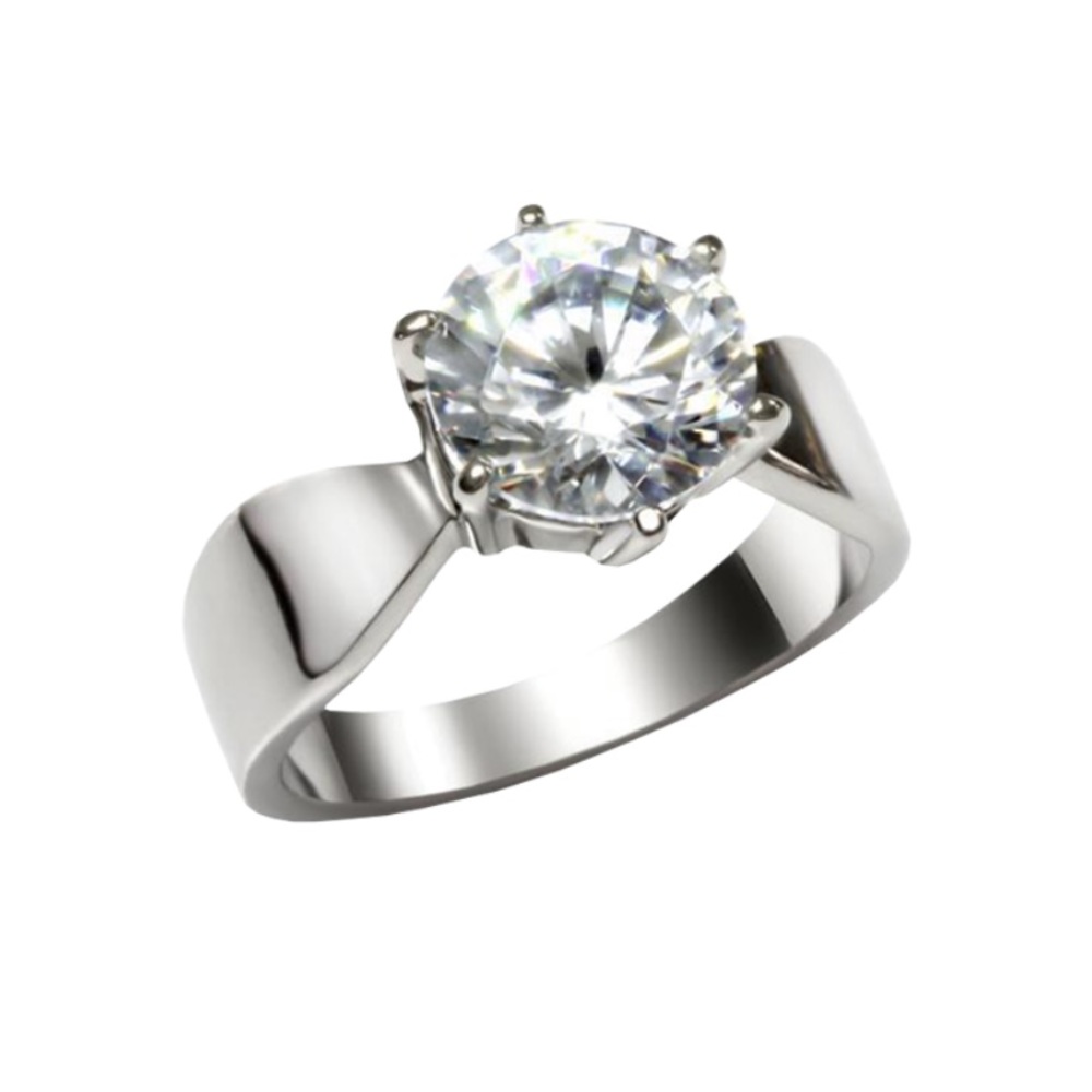 Blue Steel Ring Size 5